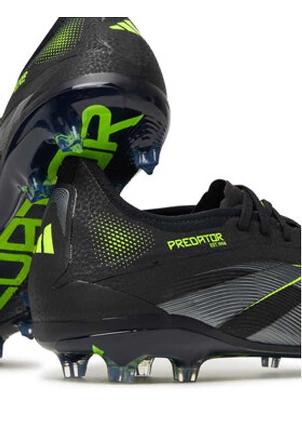Adidas - adidas Buty do piłki nożnej Predator Pro JI1197 Czarny. Kolor: czarny. Materiał: skóra