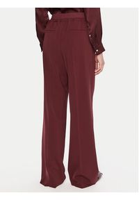 Marella Spodnie materiałowe Vanto 2523136065 Bordowy Regular Fit. Kolor: czerwony. Materiał: syntetyk #4