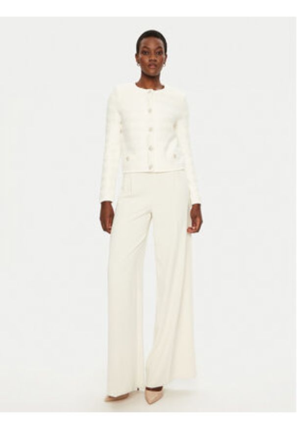 Marciano Guess Kardigan 5RGR18 5852Z Biały Regular Fit. Kolor: biały. Materiał: wiskoza