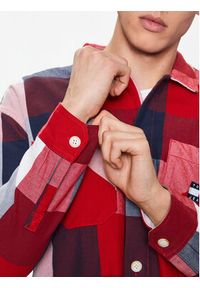 Tommy Jeans Koszula DM0DM16344 Czerwony Regular Fit. Kolor: czerwony. Materiał: bawełna #3