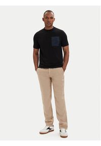 Karl Lagerfeld - KARL LAGERFELD Chinosy 265358 562818 Beżowy Regular Fit. Kolor: beżowy. Materiał: wiskoza #5