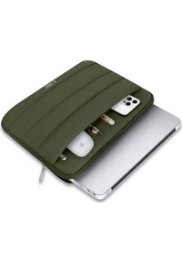 TECH-PROTECT - Etui Tech-Protect Fluffy Laptop 15-16 zielony. Kolor: zielony. Materiał: materiał. Styl: elegancki, casual #10