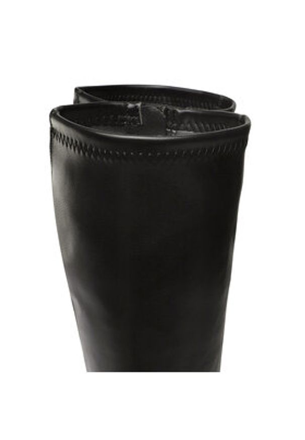 Jenny Fairy Kozaki HY1595-B3 Czarny. Kolor: czarny. Materiał: skóra