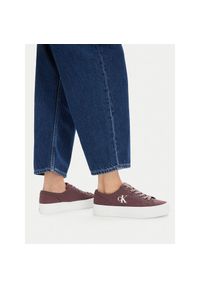 Sneakersy Calvin Klein Jeans. Kolor: czerwony #1