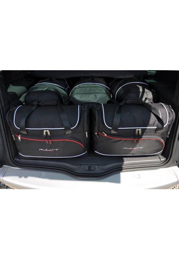 KJUST - Torby Do Bagażnika Renault Espace 2002-2014 5Szt Kjust. Kolor: czarny. Styl: sportowy