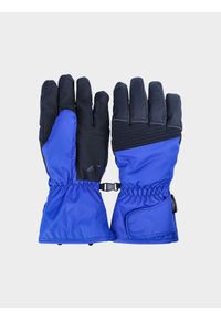 4f - Rękawice narciarskie Thinsulate© męskie. Kolor: niebieski. Materiał: materiał, syntetyk. Technologia: Thinsulate. Sport: narciarstwo