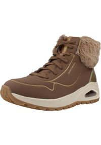 skechers - Buty SKECHERS UNO RUGGED - FALL SH Brązowy. Kolor: brązowy. Materiał: syntetyk, tkanina. Model: Skechers Sport. Sport: turystyka piesza #1