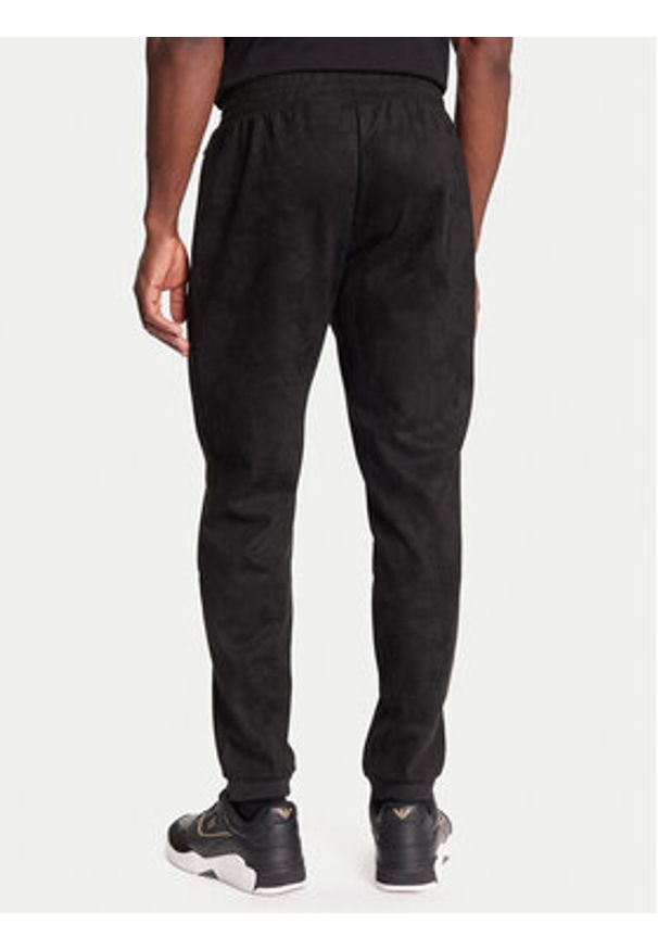 EA7 Emporio Armani Spodnie dresowe 7M000676 AF16718 UC001 Czarny Regular Fit. Kolor: czarny. Materiał: syntetyk