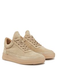 Filling Pieces Sneakersy Low Top 10122791990 Beżowy. Kolor: beżowy. Materiał: zamsz, skóra #3