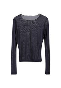 Damska koszulka z dzianiny z długim rękawem Urban Classics Exposed Seam. Kolor: czarny. Materiał: dzianina. Długość rękawa: długi rękaw. Długość: długie #1