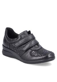 Rieker Sneakersy L4868-00 Czarny. Kolor: czarny