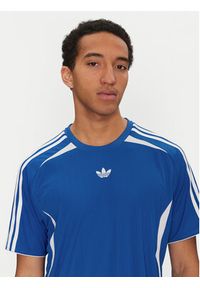 Adidas - adidas T-Shirt adicolor Teamgeist JP1114 Niebieski Loose Fit. Kolor: niebieski. Materiał: syntetyk