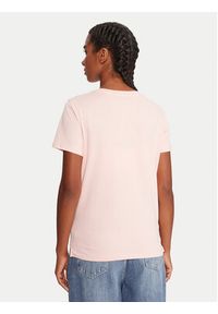 Guess T-Shirt W5BI18 I3Z14 Różowy Regular Fit. Kolor: różowy. Materiał: bawełna