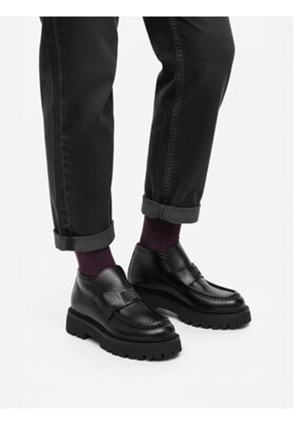 G-Star RAW - G-Star Raw Botki CEO-DEFNE-70863 Czarny. Kolor: czarny. Materiał: skóra