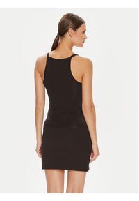 Calvin Klein Jeans Top J20J223623 Czarny Slim Fit. Kolor: czarny. Materiał: bawełna