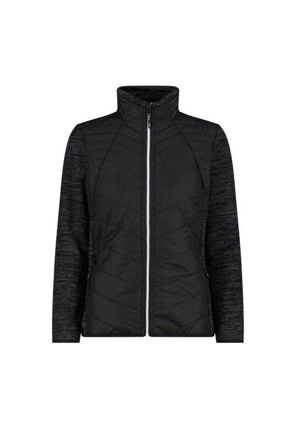 Damska kurtka puchowa CMP. Kolor: czarny. Materiał: puch. Sport: turystyka piesza