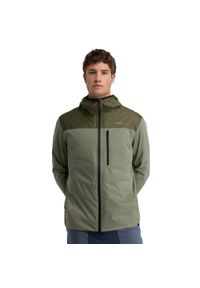 SIROKO - Męska przeciwdeszczowa kurtka trekkingowa Siroko Ventra Green. Typ kołnierza: kaptur. Kolor: zielony. Sezon: zima. Styl: sportowy #1