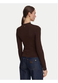 Marciano Guess Sweter G6YR07 Z1060 Brązowy Slim Fit. Kolor: brązowy. Materiał: wiskoza #2