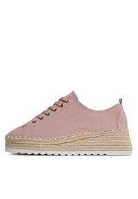 Jenny Fairy Espadryle WS190704-01 Różowy. Kolor: różowy. Materiał: materiał #4
