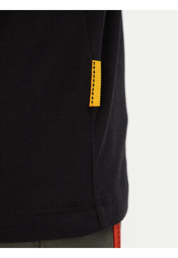 Parajumpers T-Shirt Space 25SMPMTSXF05 Czarny Regular Fit. Kolor: czarny. Materiał: bawełna