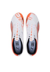 Puma Buty do piłki nożnej Ultra 5 Play Fg/Ag 108169 01 Biały. Kolor: biały. Materiał: skóra #3