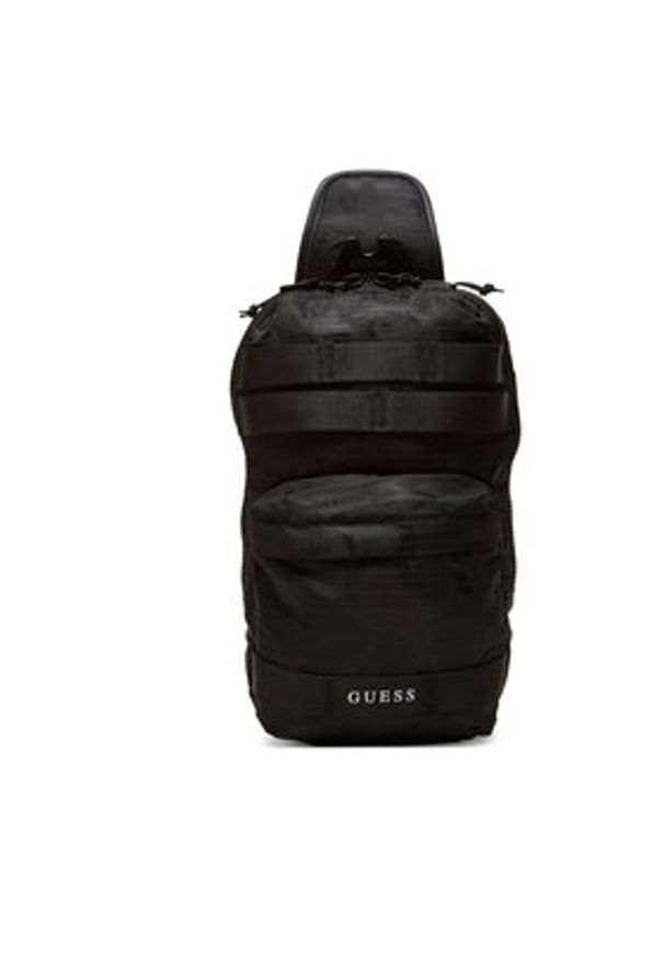 Guess Plecak HMASNC P5326 Czarny. Kolor: czarny. Materiał: materiał