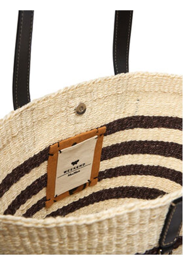 Weekend Max Mara Torebka 2615511015650 Brązowy. Kolor: brązowy. Materiał: skórzane, zamszowe