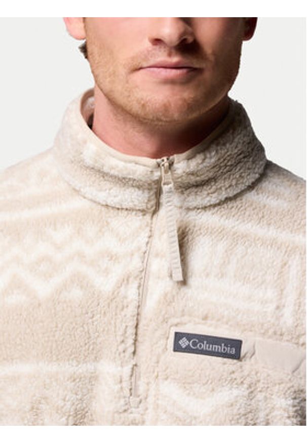 columbia - Columbia Polar Rugged Ridge™ 2135471 Beżowy Regular Fit. Kolor: beżowy. Materiał: syntetyk
