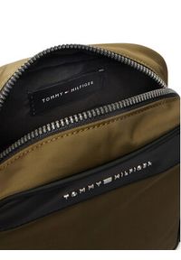 TOMMY HILFIGER - Tommy Hilfiger Saszetka Th Repreve Mini Reporter AM0AM14150 Zielony. Kolor: zielony. Materiał: materiał #5