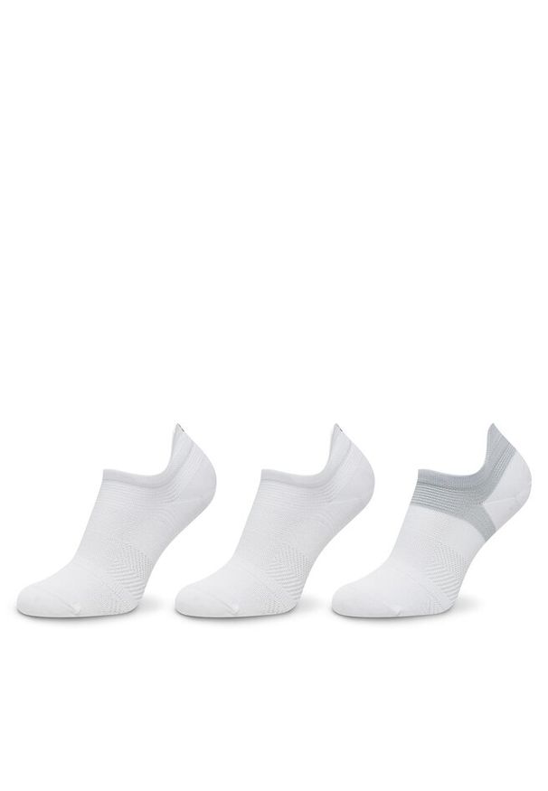 Zestaw 3 par niskich skarpet unisex Under Armour. Kolor: biały. Sport: bieganie
