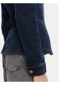 Versace Jeans Couture Kurtka jeansowa 78HAS457 Niebieski Slim Fit. Kolor: niebieski. Materiał: bawełna #4