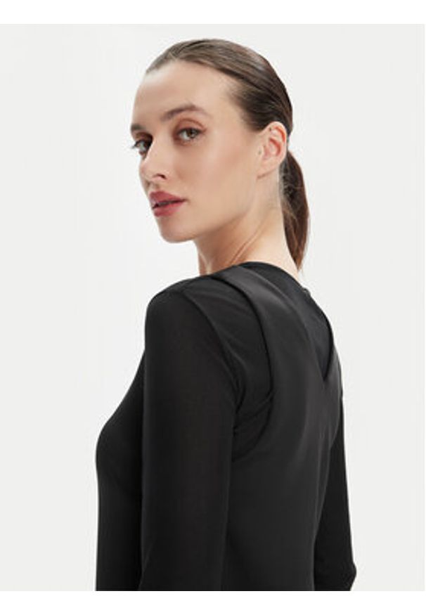 Max Mara Leisure Komplet bluzka i sukienka Chopin 2416631017 Czarny Regular Fit. Kolor: czarny. Materiał: syntetyk