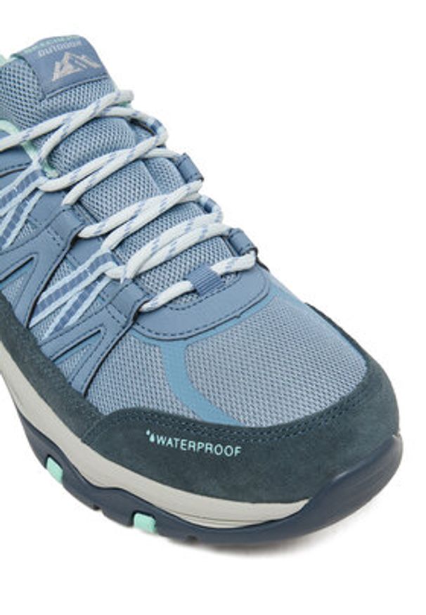 skechers - Skechers Trekkingi Trego 180003/SLT Niebieski. Kolor: niebieski. Materiał: materiał