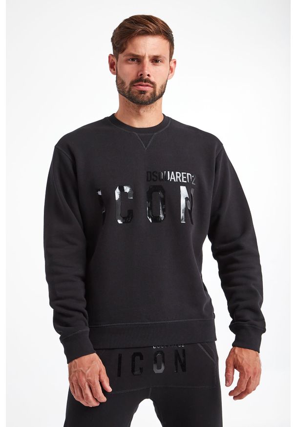 BLUZA DSQUARED2. Długość rękawa: długi rękaw. Długość: długie. Wzór: nadruk