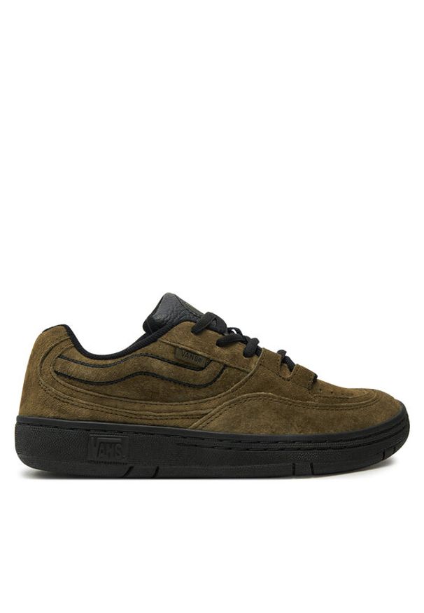 Vans Sneakersy Speed Ls VN000CTNDOL1 Khaki. Kolor: brązowy. Materiał: skóra, zamsz