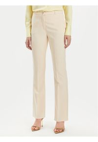 Rinascimento Spodnie materiałowe CFC0118270003 Beżowy Regular Fit. Kolor: beżowy. Materiał: syntetyk #1