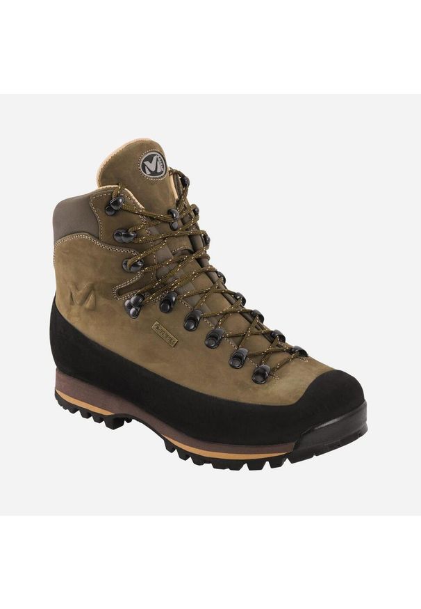 Millet - Buty trekkingowe męskie MILLET Bouthan Gore-Tex Brązowy. Kolor: zielony. Technologia: Gore-Tex
