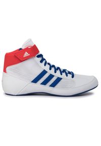 Adidas - adidas Buty na siłownię Hvc BD7129 Biały. Kolor: biały. Materiał: materiał. Sport: fitness