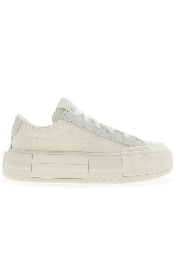 Buty damskie Converse Chuck Taylor All Star Cruise A17681C - beżowe. Zapięcie: sznurówki. Kolor: beżowy. Materiał: skóra. Szerokość cholewki: normalna. Styl: elegancki, klasyczny