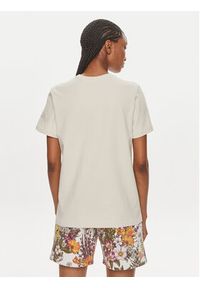 Wrangler T-Shirt 112350305 Écru Regular Fit. Materiał: bawełna