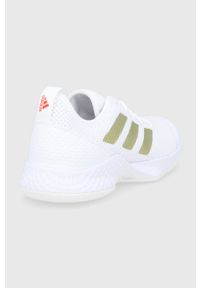 adidas Performance Buty H00942 kolor biały. Nosek buta: okrągły. Zapięcie: sznurówki. Kolor: biały. Materiał: guma #4