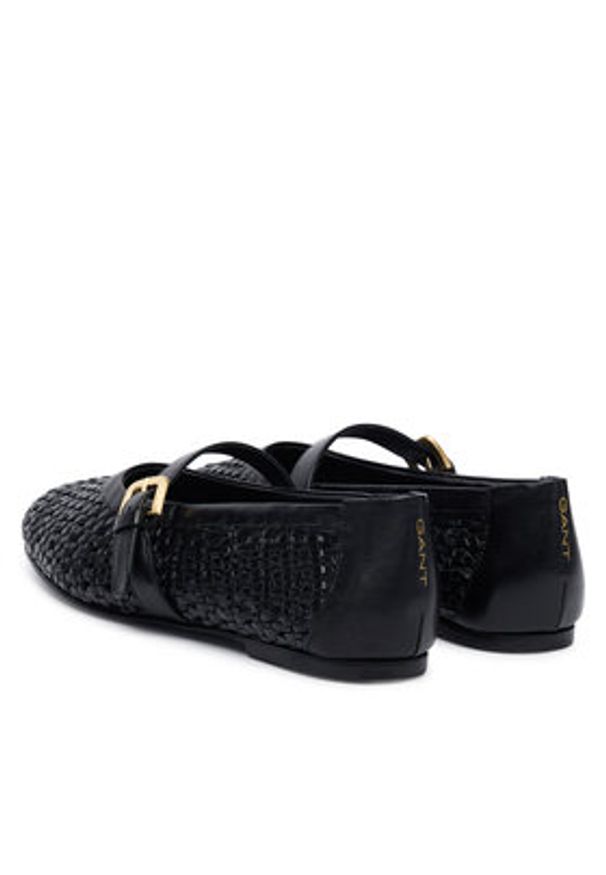 GANT - Gant Baleriny 30511858 Czarny. Kolor: czarny. Materiał: skóra