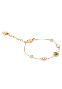 Guess Bransoletka JUBB06 149JW Złoty. Materiał: metalowe. Kolor: złoty #1