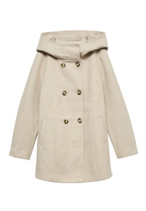 Vero Moda Płaszcz przejściowy Fortuneshila 10291044 Beżowy Regular Fit. Kolor: beżowy. Materiał: syntetyk