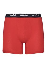 Hugo - HUGO Komplet 3 par bokserek 50532613 Kolorowy. Materiał: bawełna. Wzór: kolorowy #6