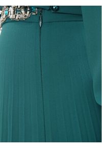 Elisabetta Franchi Spódnica plisowana GO-050-37E2-V400 Niebieski Regular Fit. Kolor: niebieski. Materiał: syntetyk