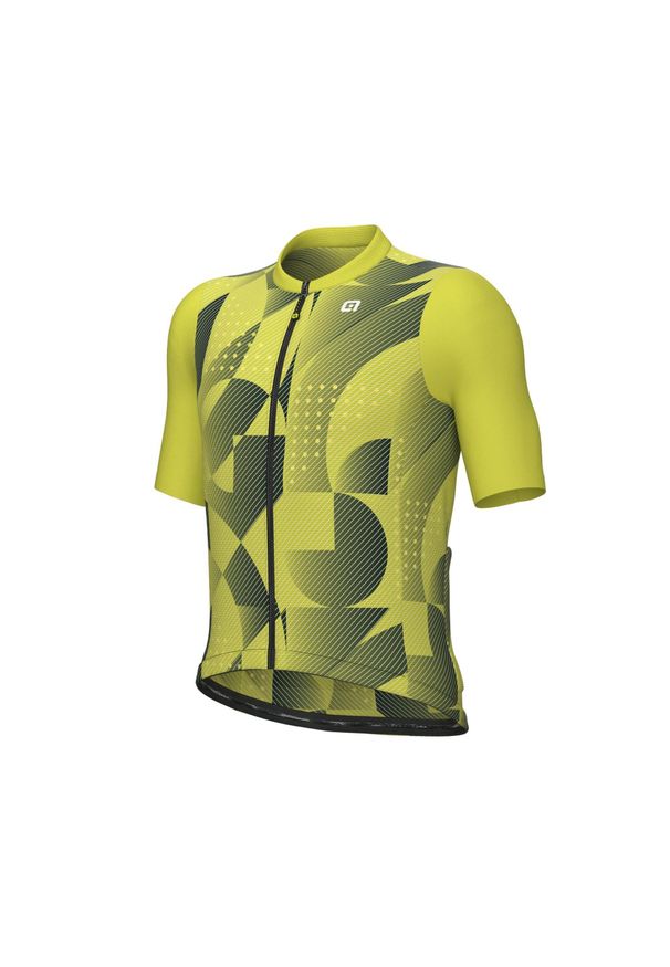 ALÉ CYCLING - Koszulka rowerowa męska Alé Cycling Solid Enjoy. Kolor: żółty