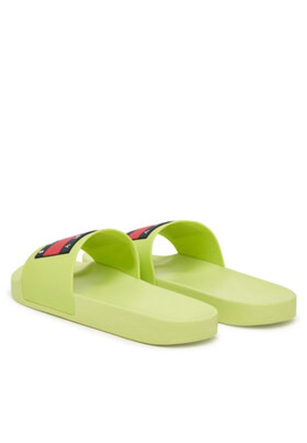 Tommy Jeans Klapki Tommy Jeans Pool Slide Ess EM0EM01191 Żółty. Kolor: żółty. Materiał: syntetyk