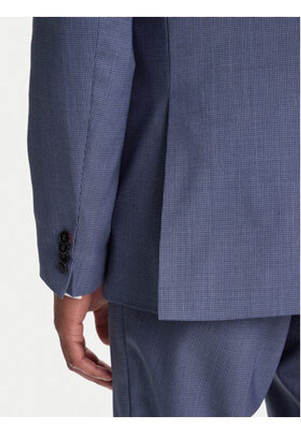 HUGO BOSS Garnitur Henry-Getlin253V1X 50544664 Niebieski Regular Fit. Kolor: niebieski. Materiał: syntetyk
