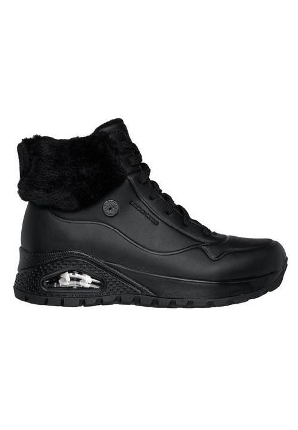 skechers - Buty do chodzenia damskie Skechers Uno Rugged Fall Air 2. Wysokość cholewki: za kostkę. Zapięcie: zamek. Kolor: wielokolorowy. Materiał: skóra, materiał. Szerokość cholewki: normalna. Sport: turystyka piesza